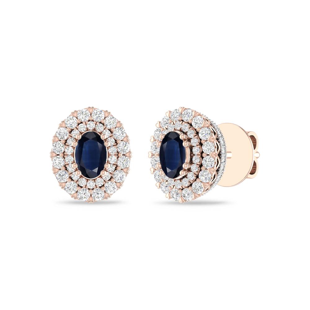 Rose Gold/White - Sapphire