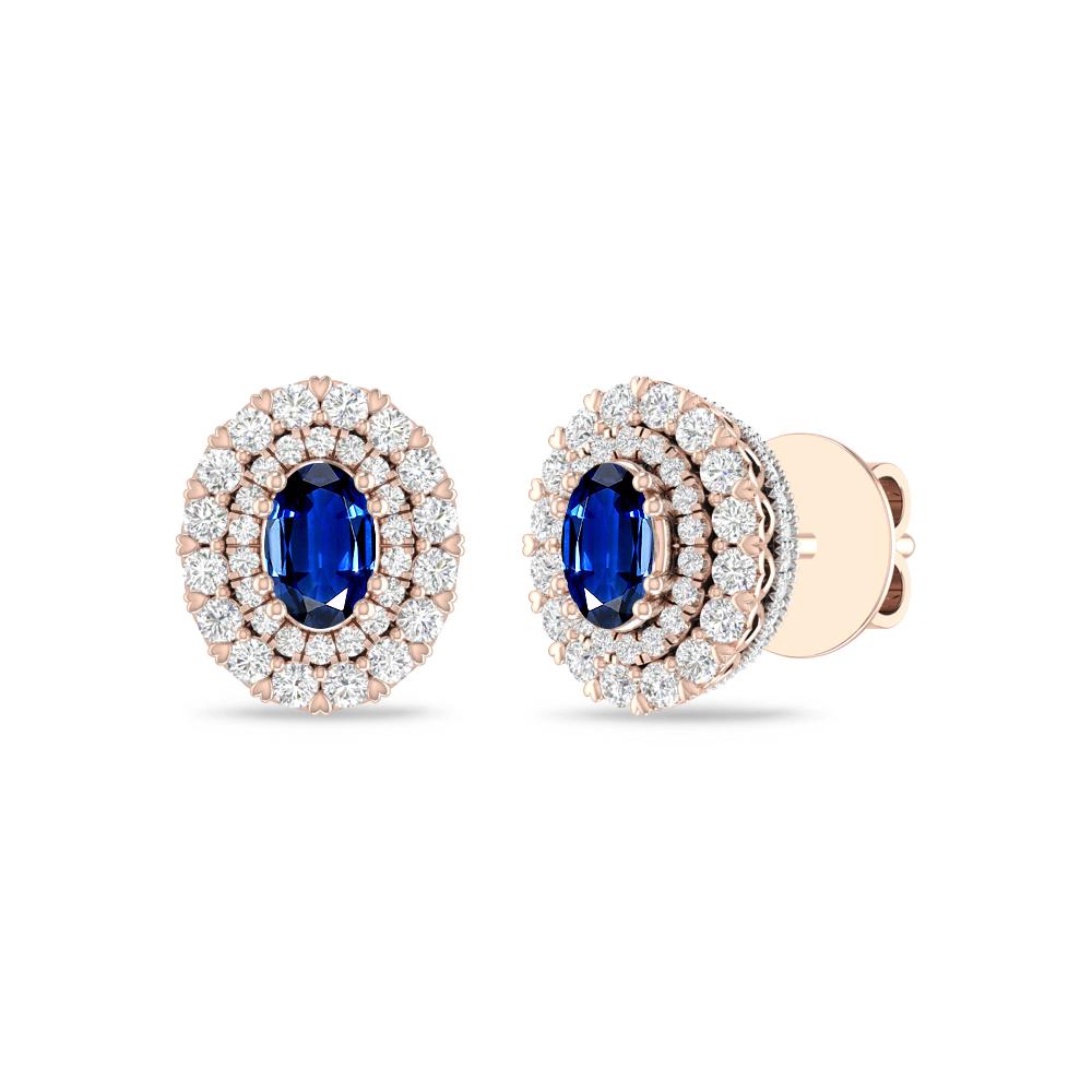 Rose Gold/White - Sapphire