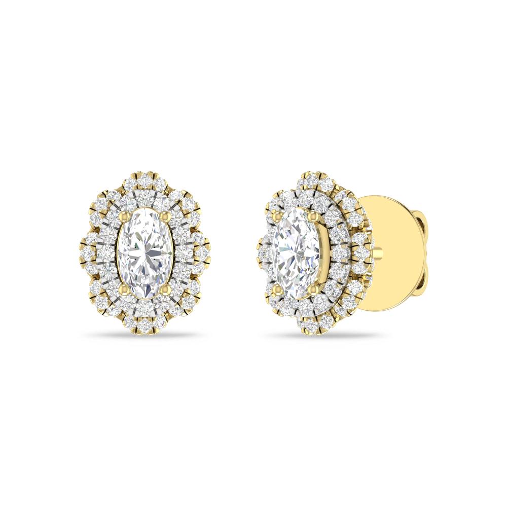 Yellow Gold/White - Diamond