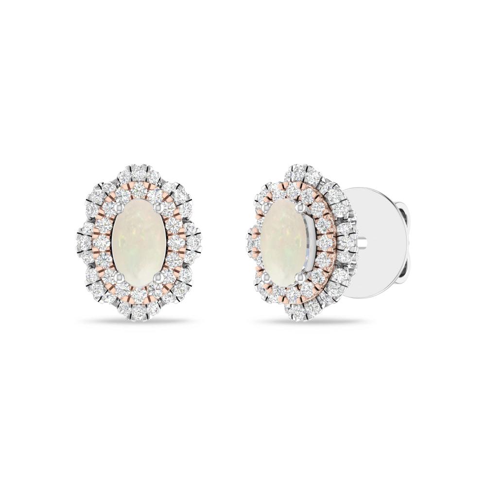 White Gold/Rose - Opal