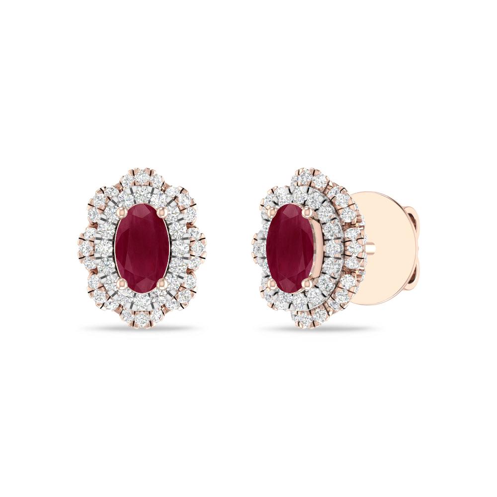 Rose Gold/White - Ruby