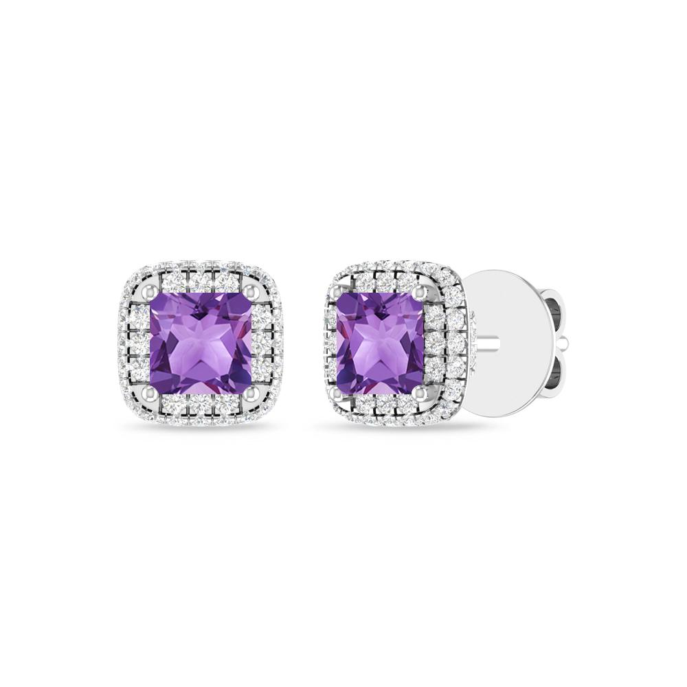 White Gold - Amethyst