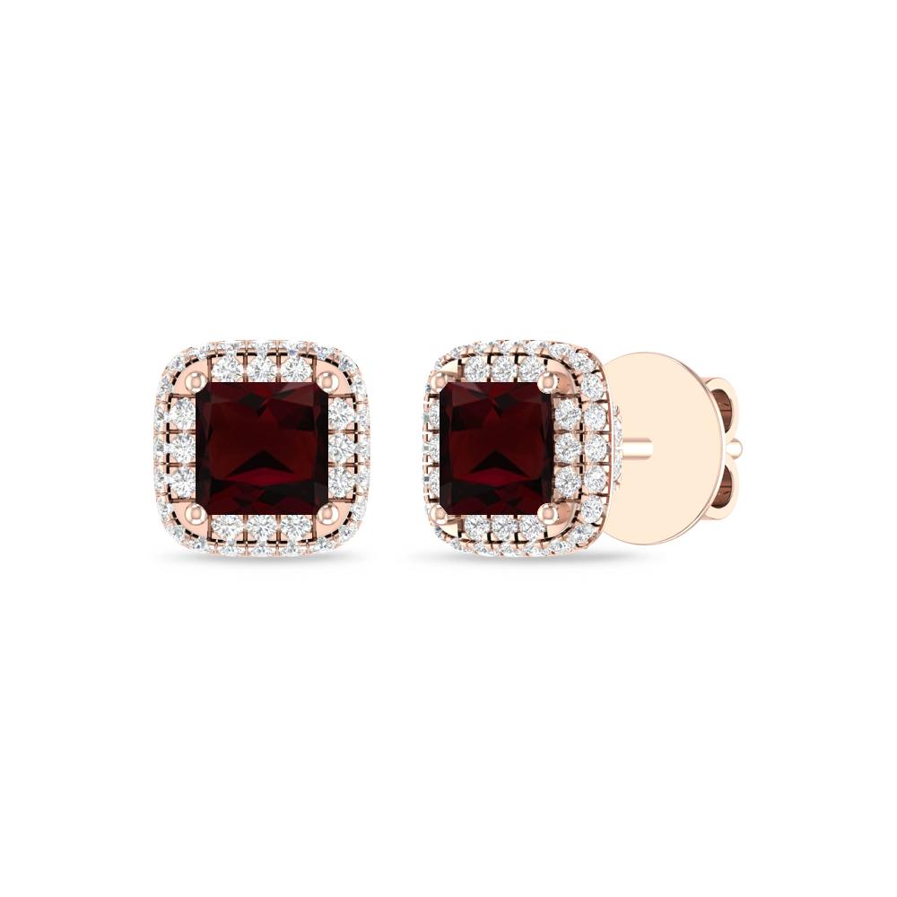 Rose Gold - Garnet