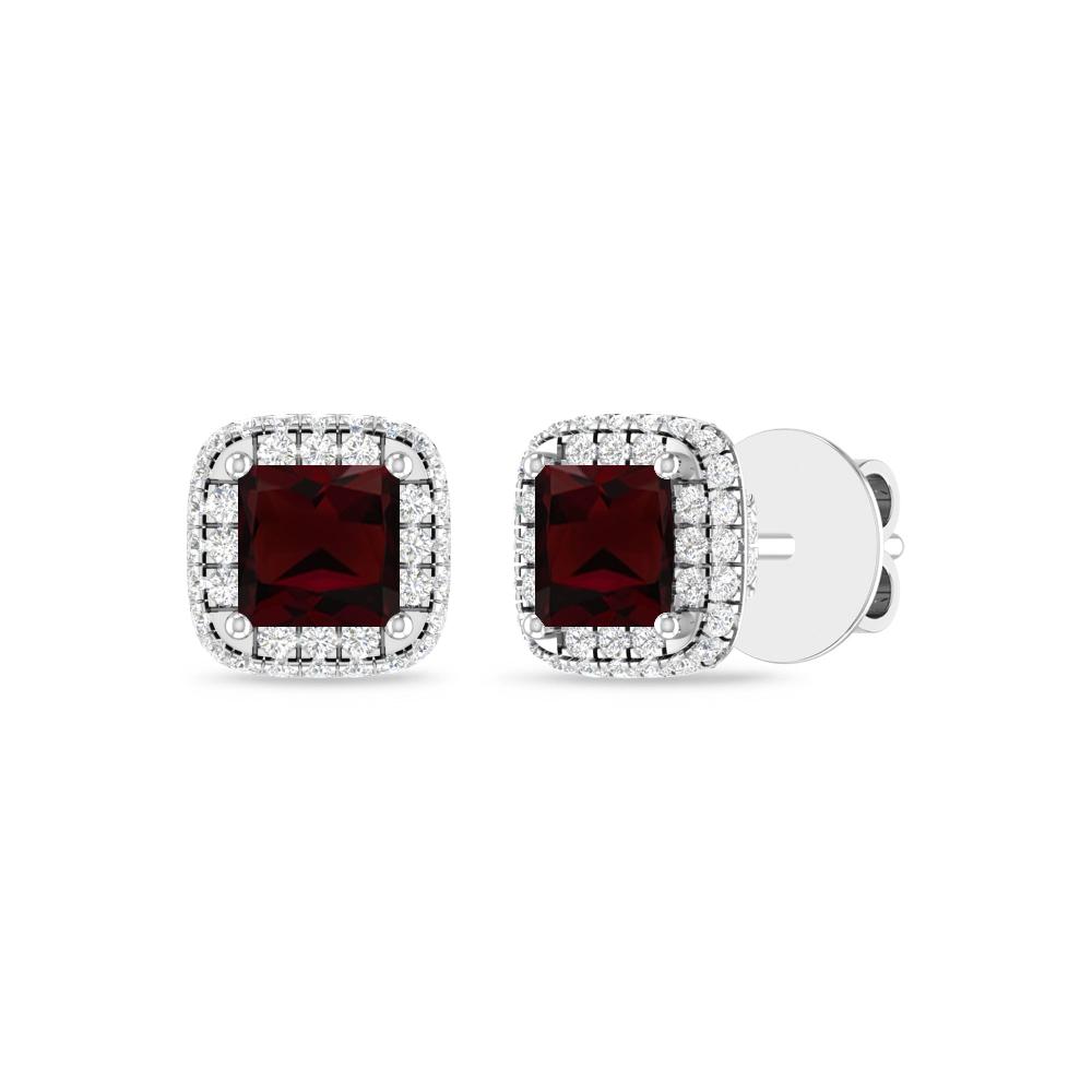 White Gold - Garnet