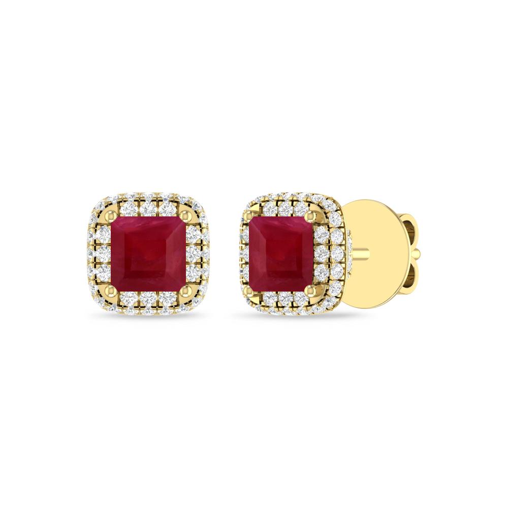Yellow Gold - Ruby