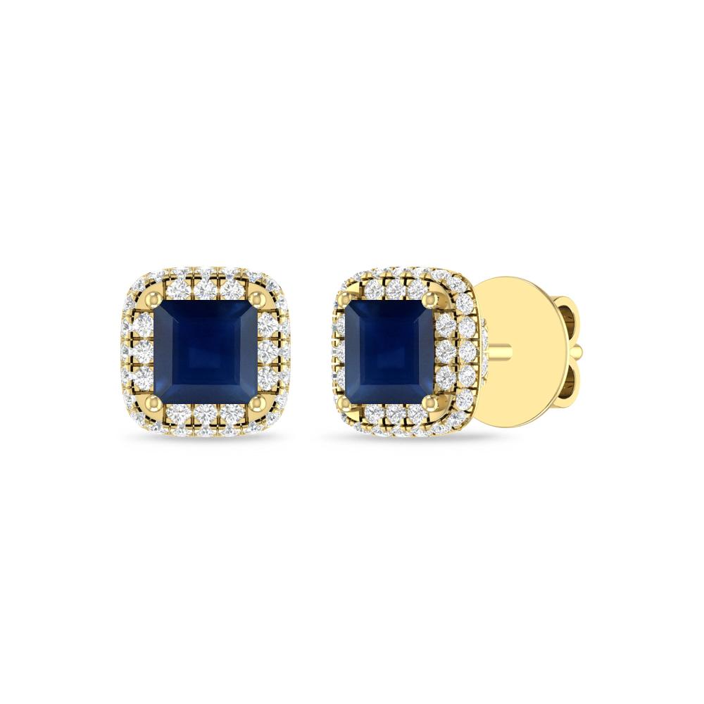 Yellow Gold - Sapphire