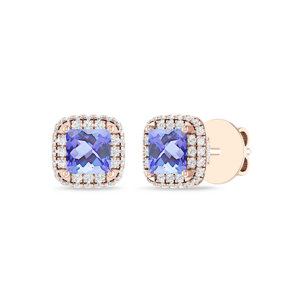 Rose Gold - Tanzanite