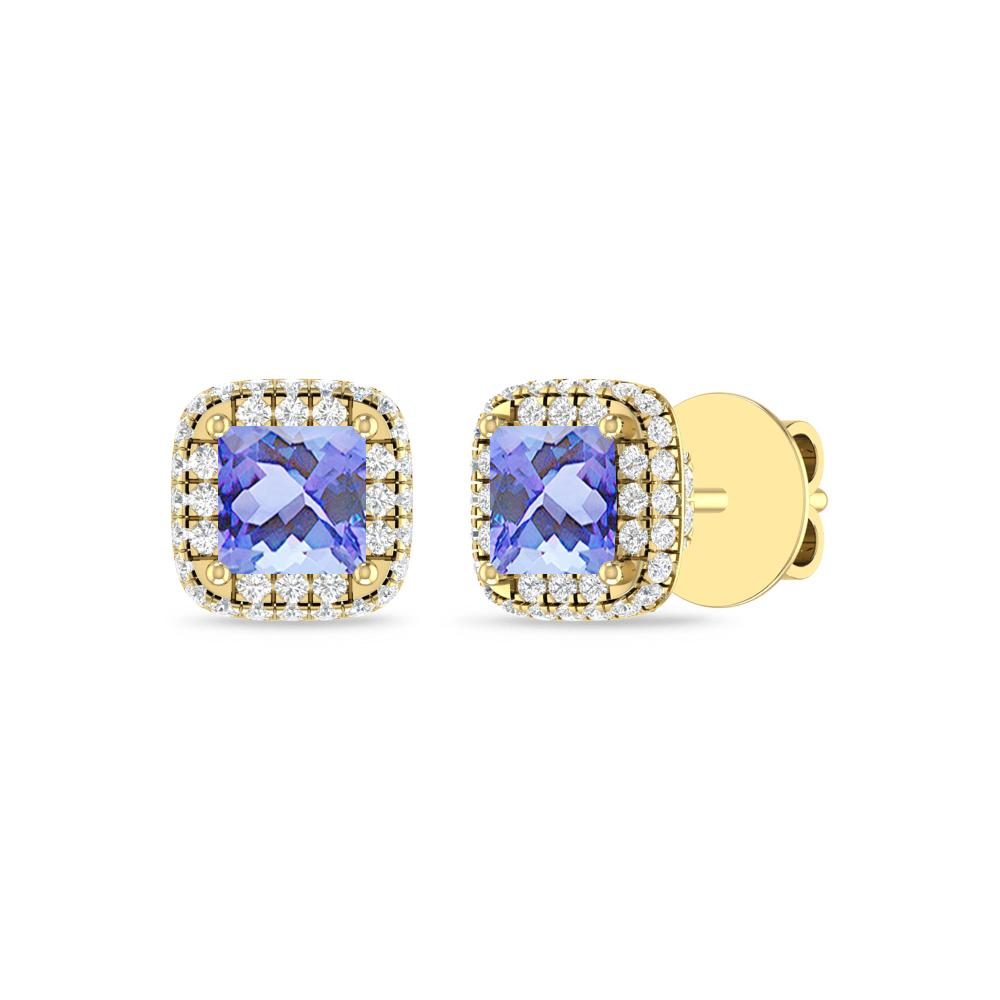 Yellow Gold - Tanzanite