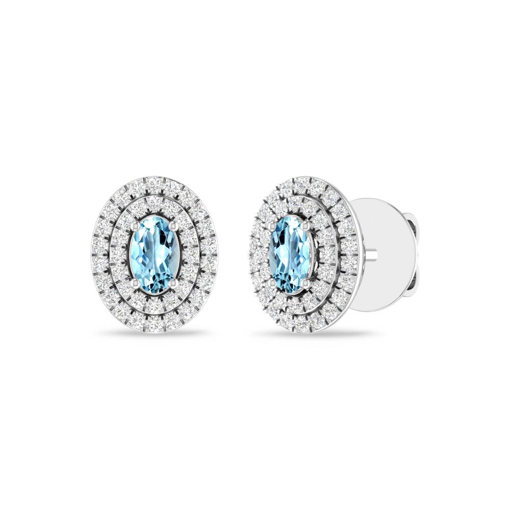 White Gold - Aquamarine