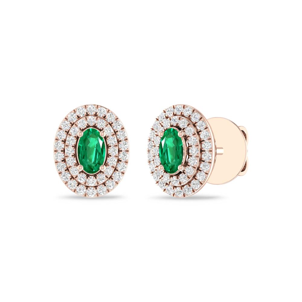 Rose Gold - Emerald