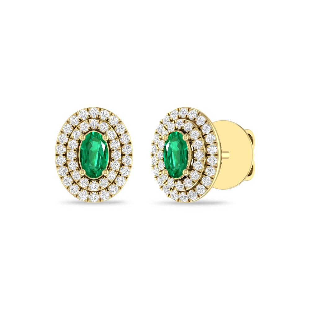 Yellow Gold - Emerald
