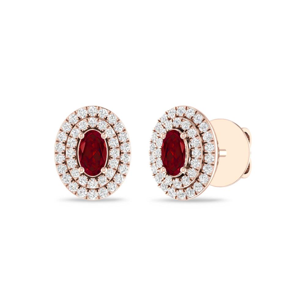 Rose Gold - Garnet