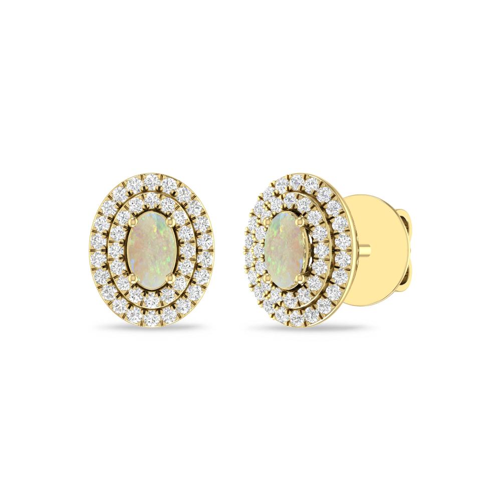Yellow Gold - Opal