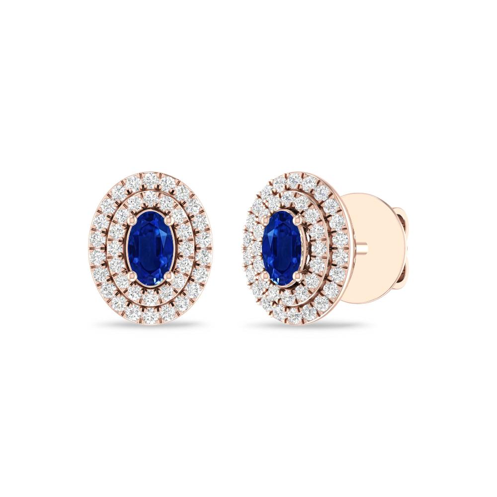 Rose Gold - Sapphire