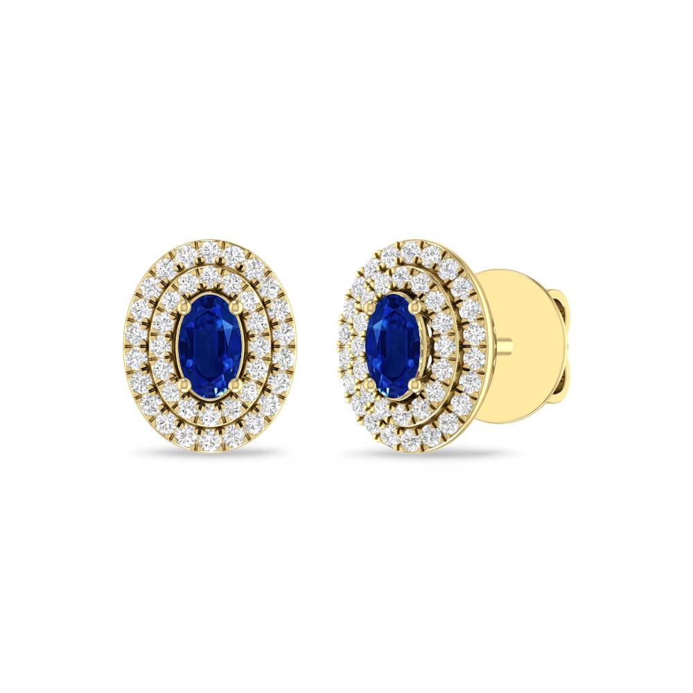 Yellow Gold - Sapphire