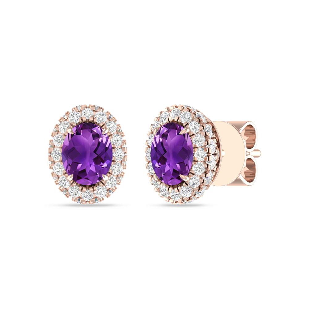 Rose Gold - Amethyst