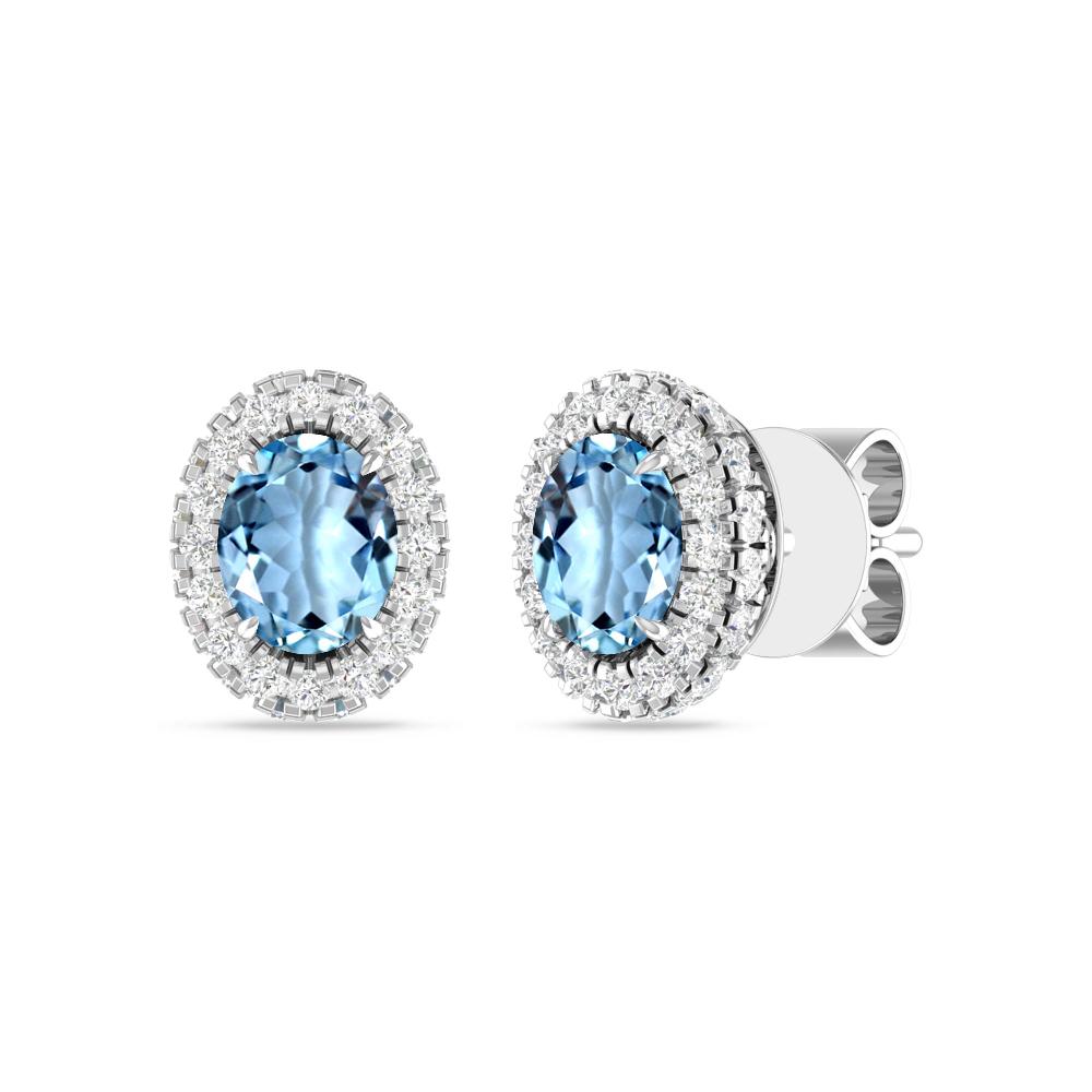 White Gold - Aquamarine