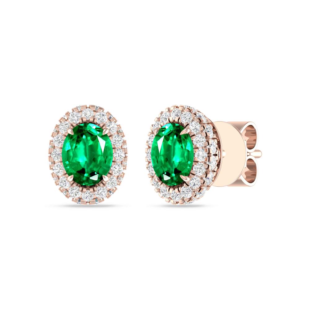 Rose Gold - Emerald