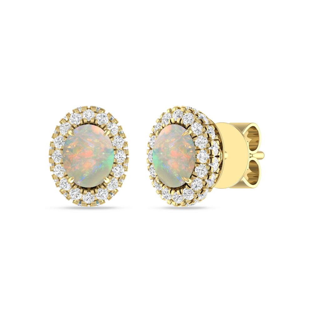 Yellow Gold - Opal