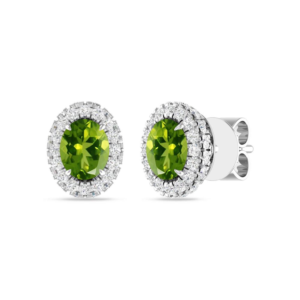 White Gold - Peridot