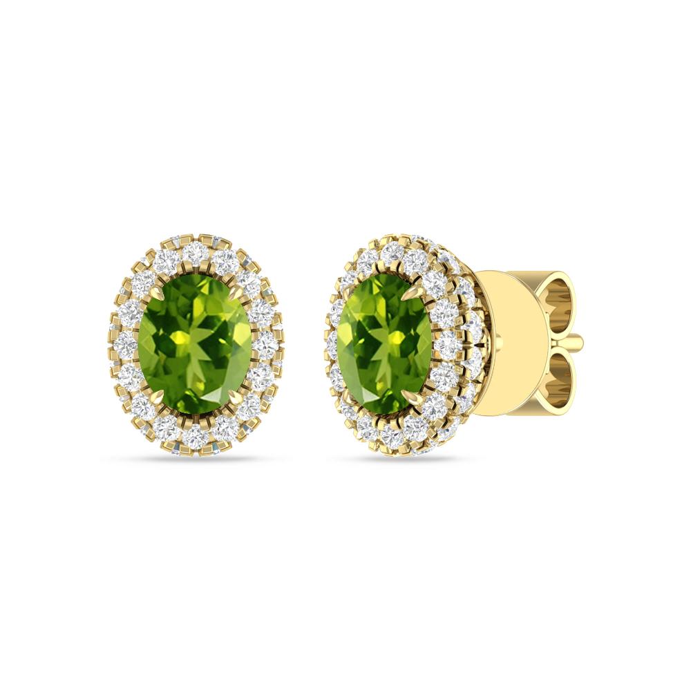 Yellow Gold - Peridot