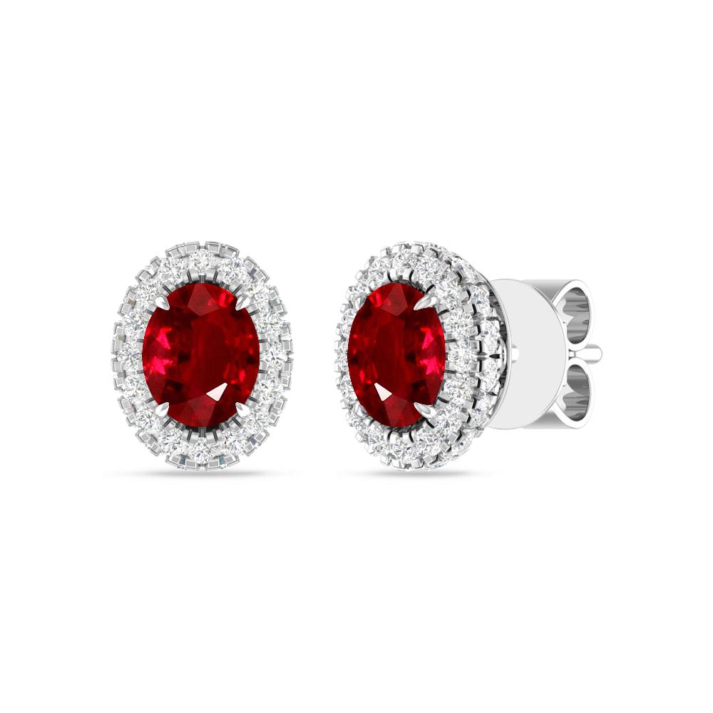 White Gold - Ruby