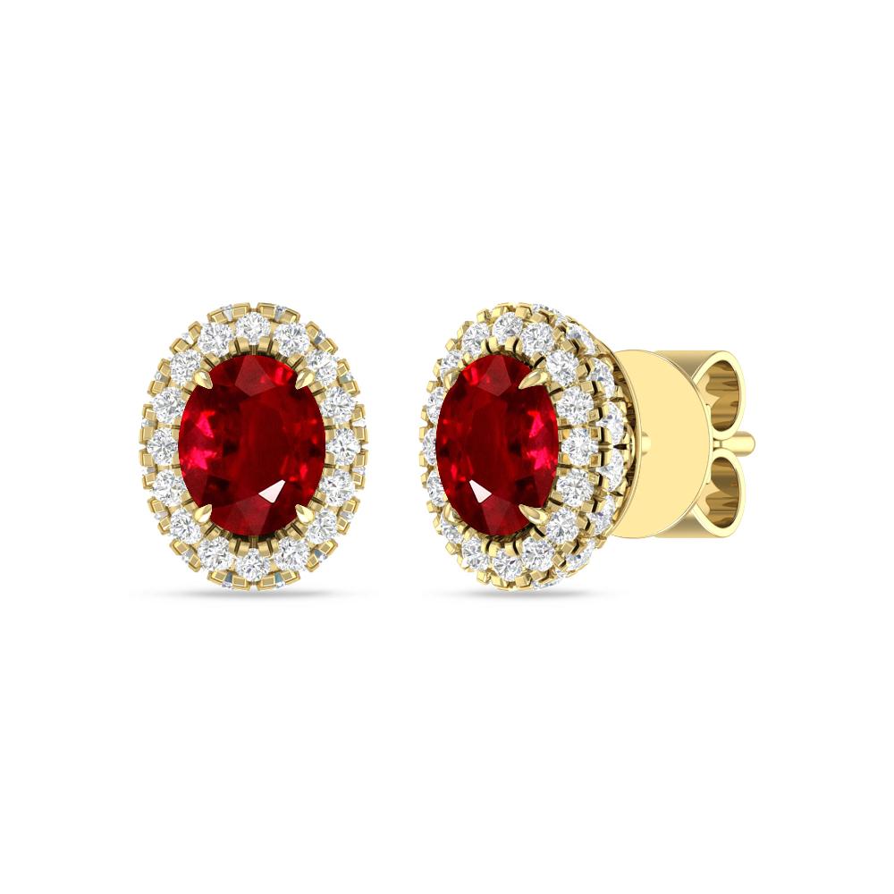 Yellow Gold - Ruby