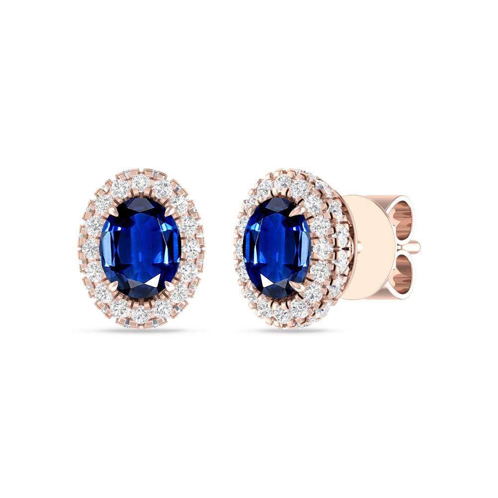 Rose Gold - Sapphire