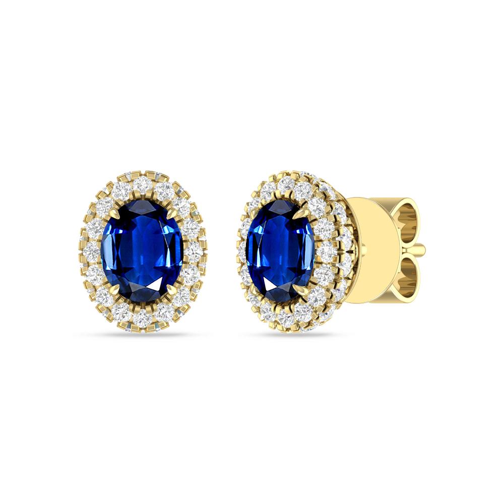 Yellow Gold - Sapphire