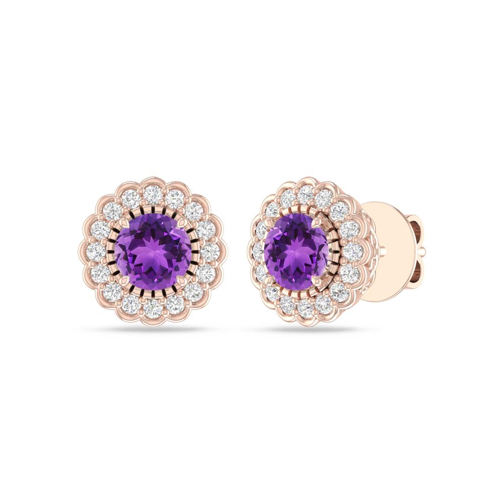 Rose Gold - Amethyst