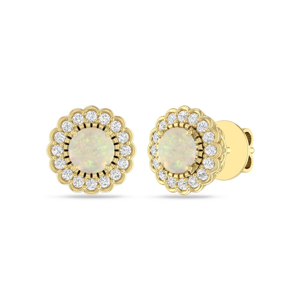 Yellow Gold - Opal