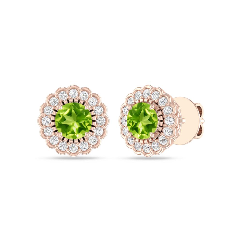 Rose Gold - Peridot
