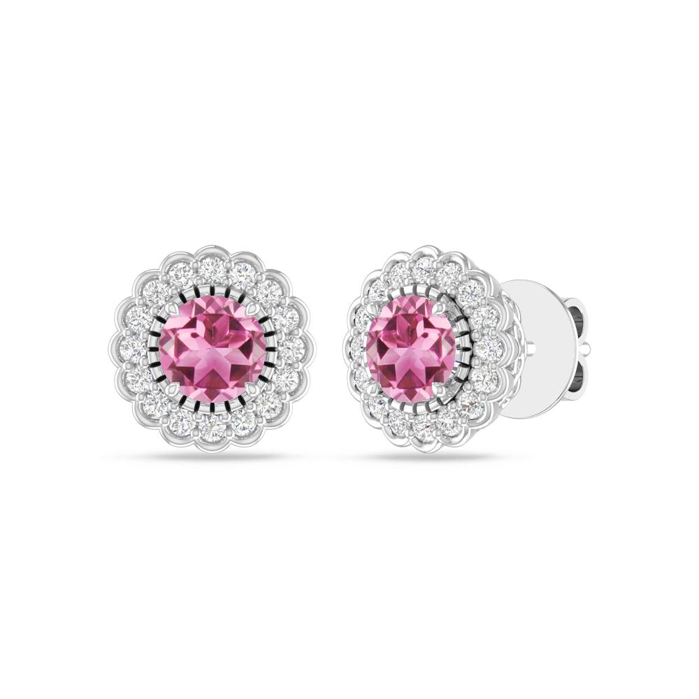 White Gold - Pink Tourmaline