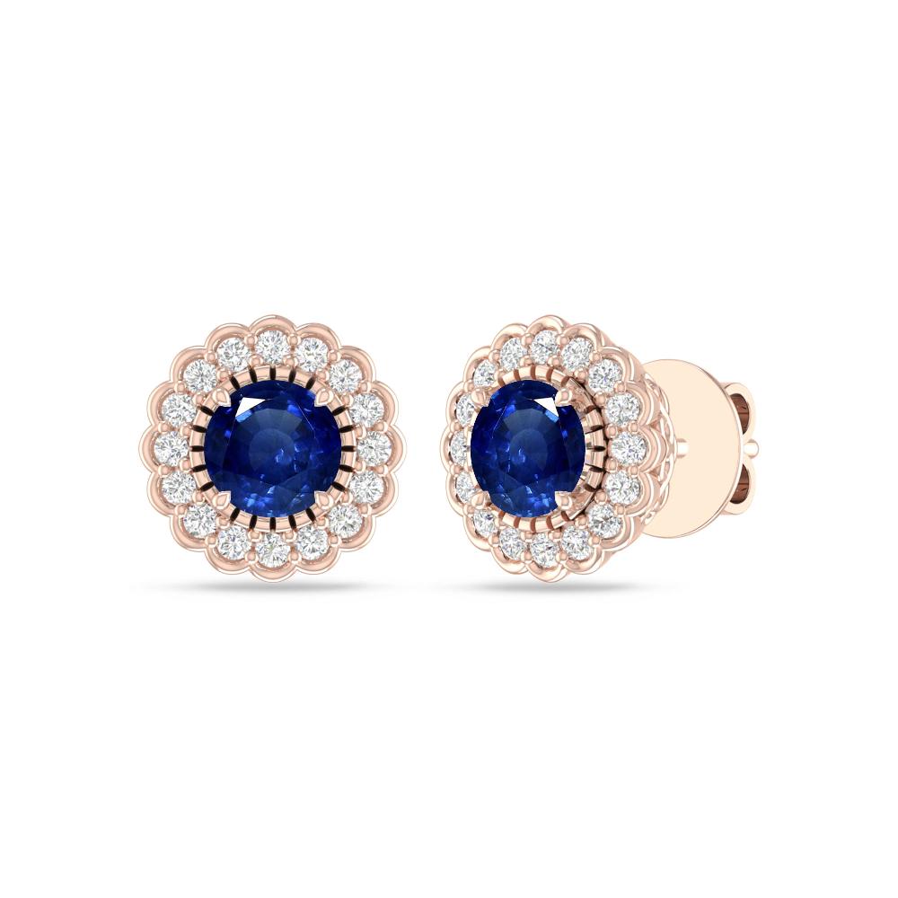 Rose Gold - Sapphire