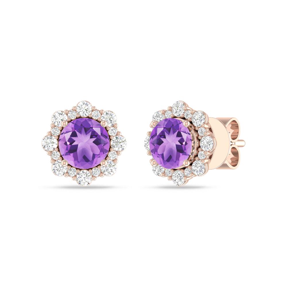 Rose Gold - Amethyst