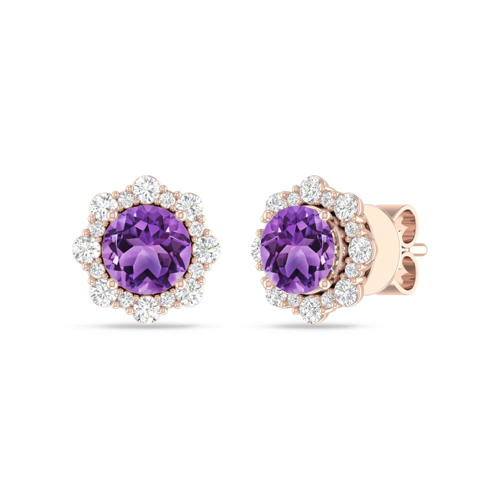 Rose Gold - Amethyst