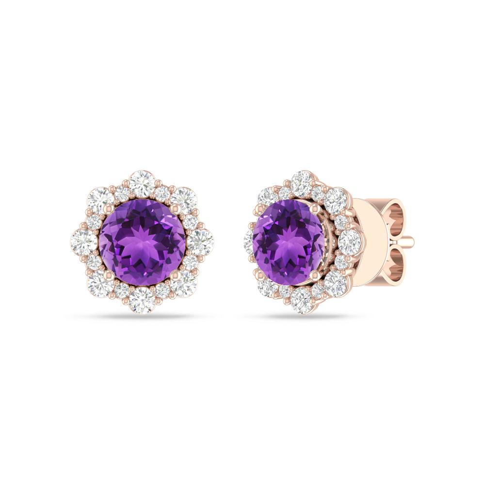 Rose Gold - Amethyst