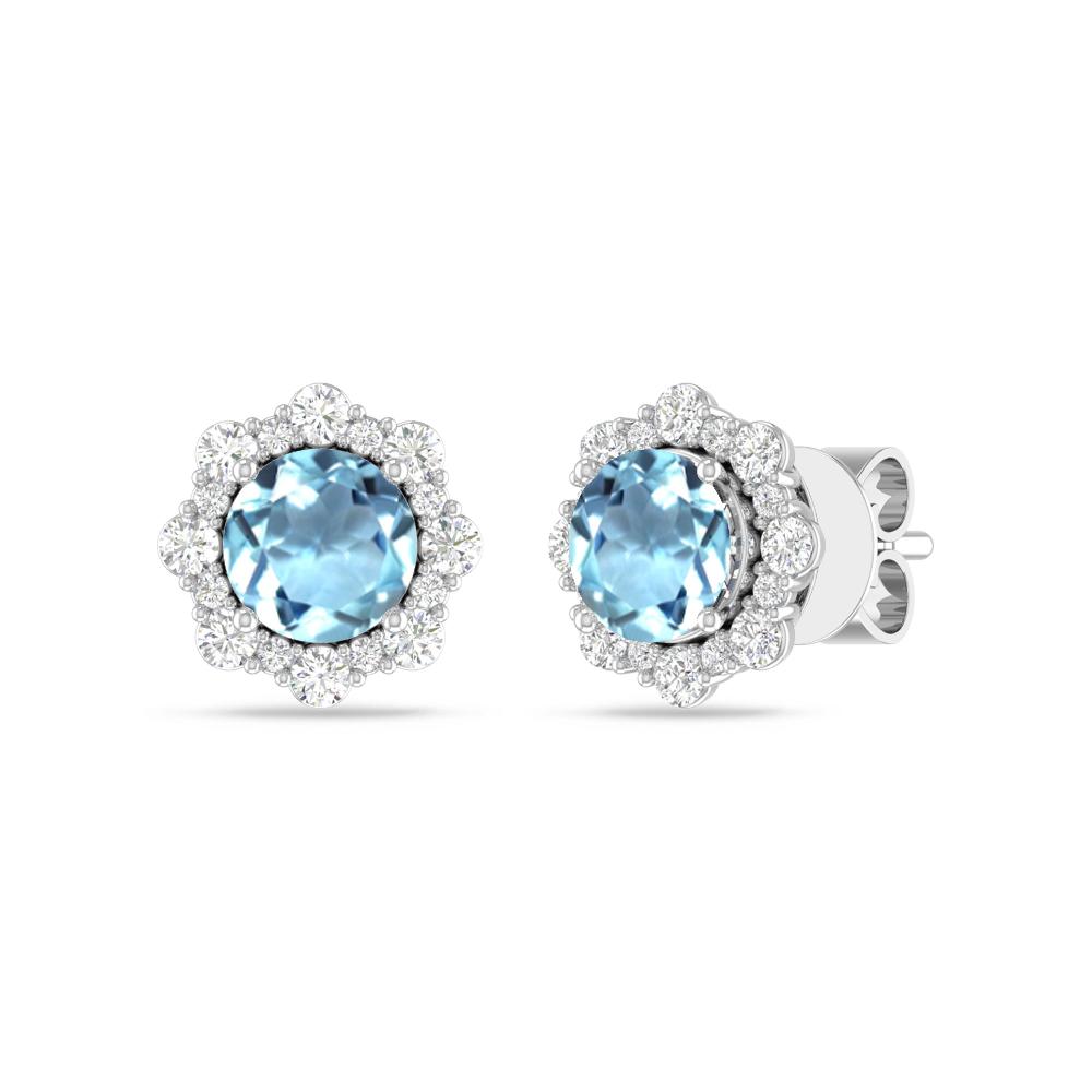 White Gold - Aquamarine