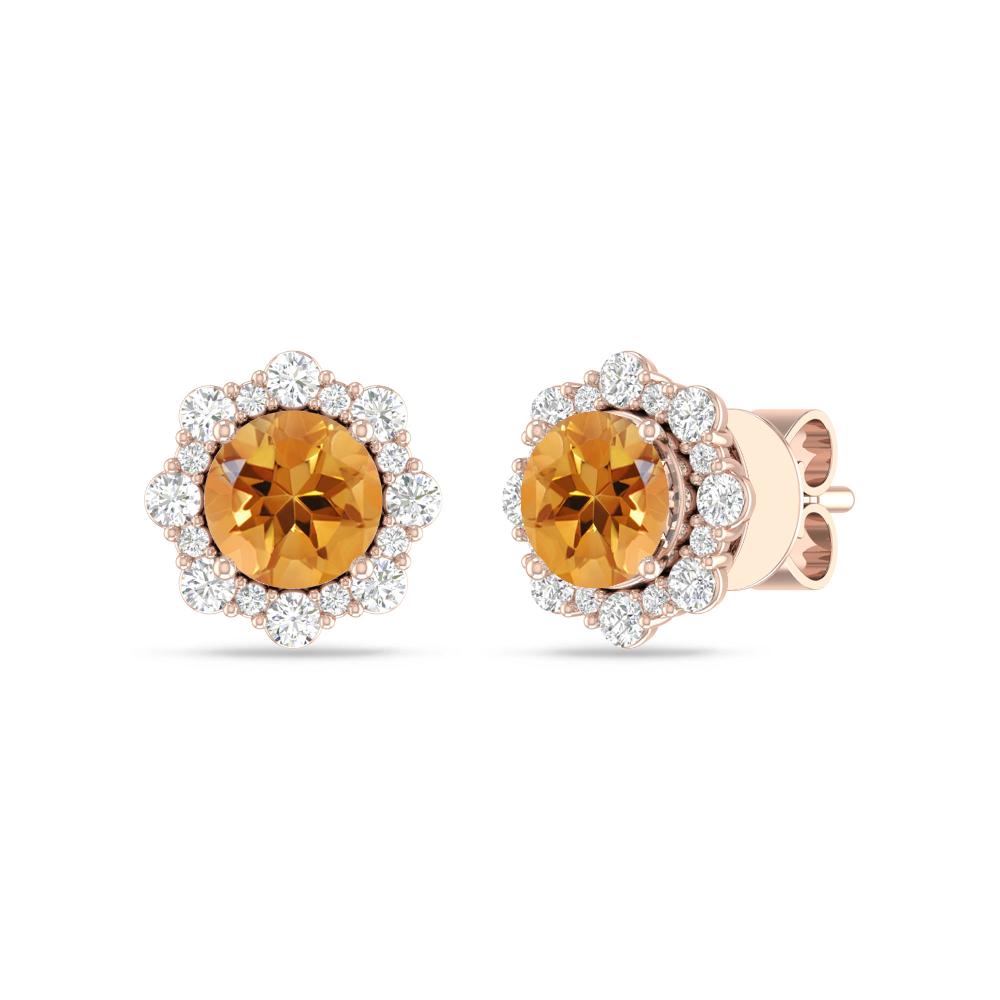 Rose Gold - Citrine