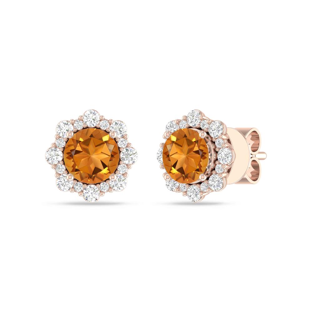 Rose Gold - Citrine