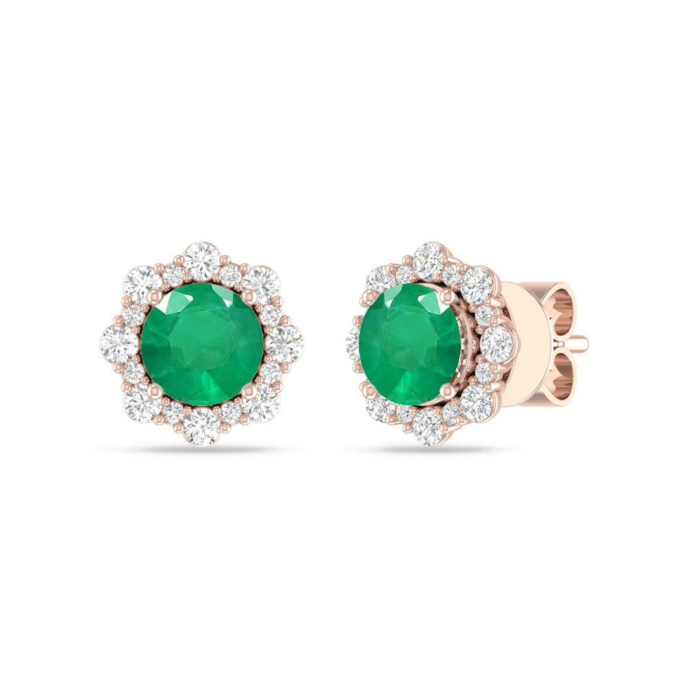Rose Gold - Emerald