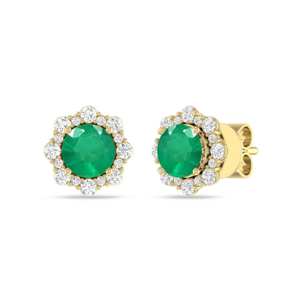 Yellow Gold - Emerald