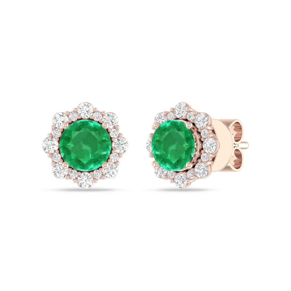 Rose Gold - Emerald