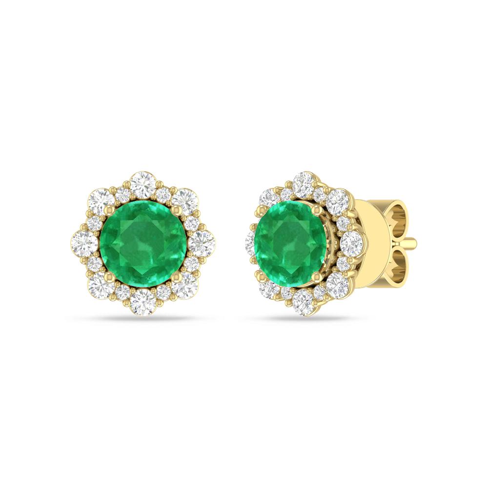 Yellow Gold - Emerald