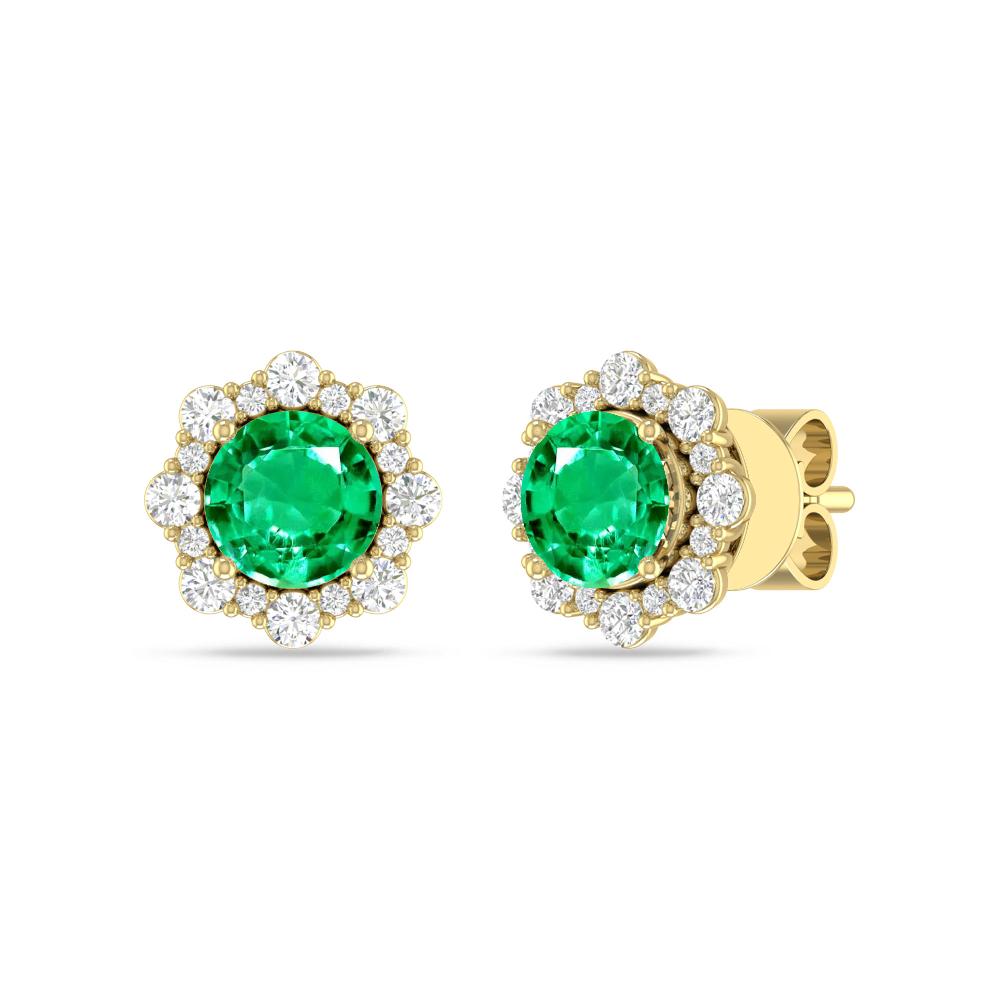 Yellow Gold - Emerald