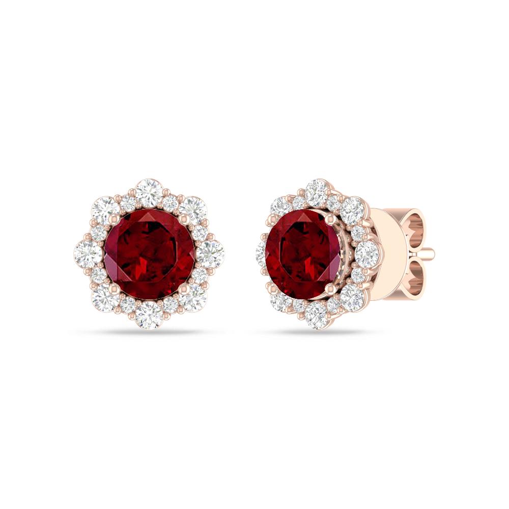 Rose Gold - Garnet