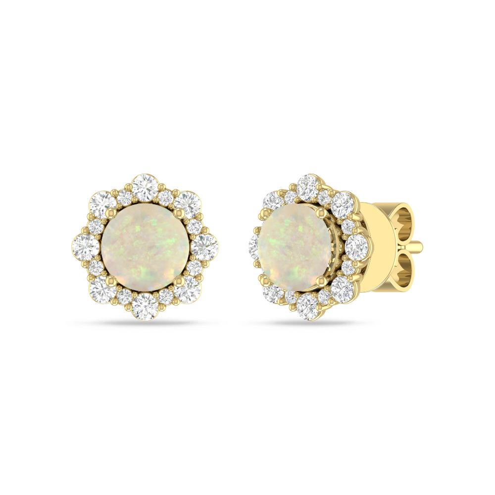 Yellow Gold - Opal