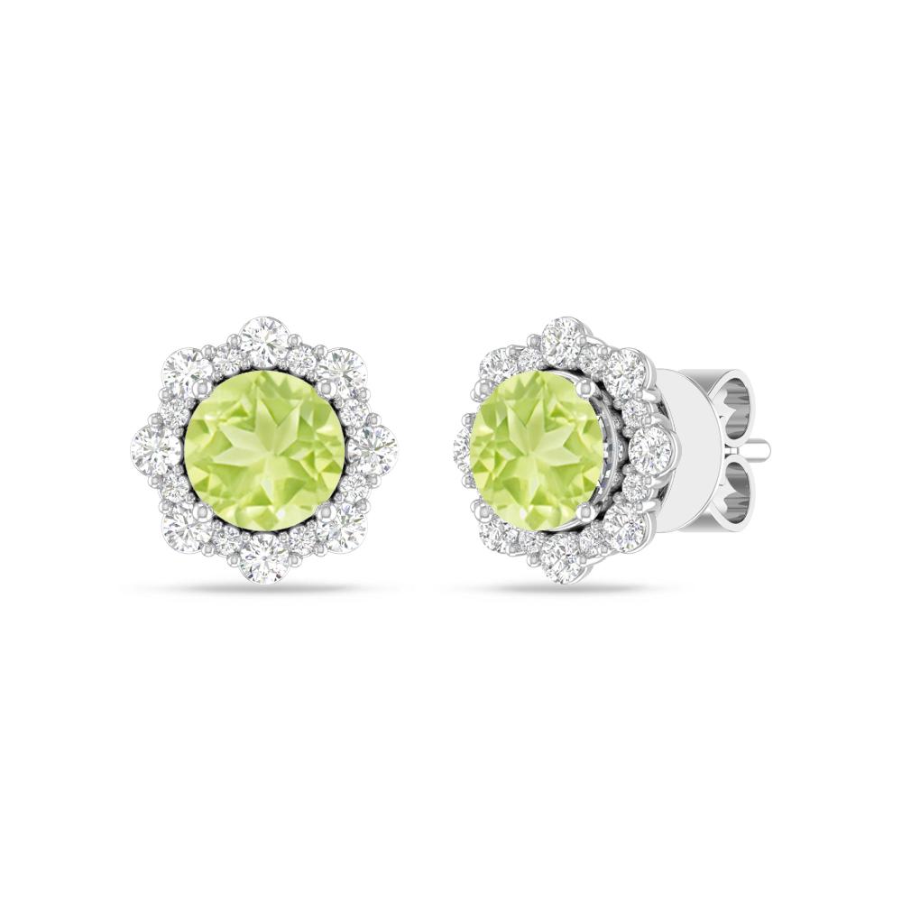 White Gold - Peridot