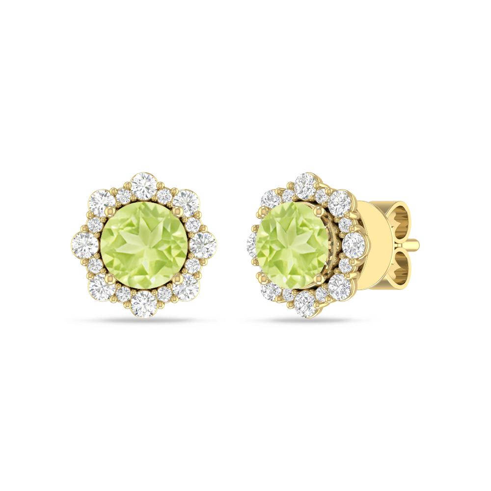 Yellow Gold - Peridot