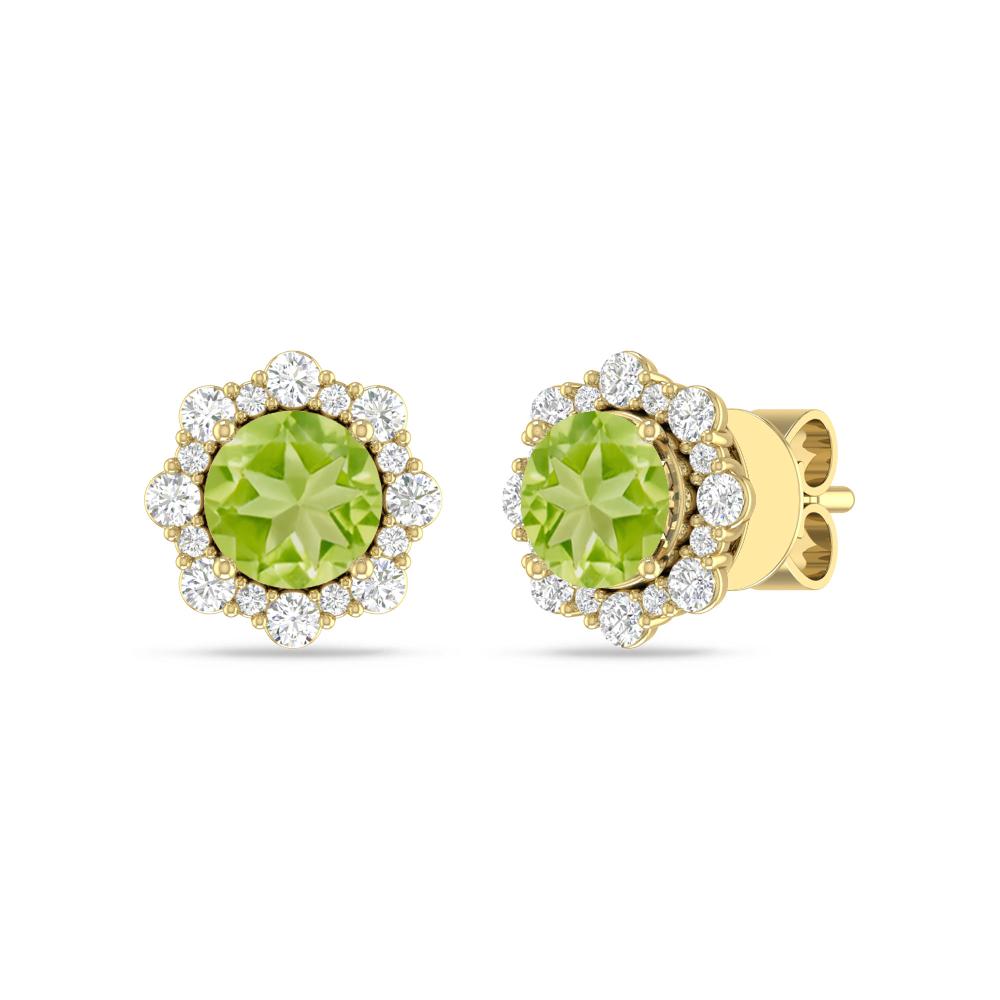 Yellow Gold - Peridot